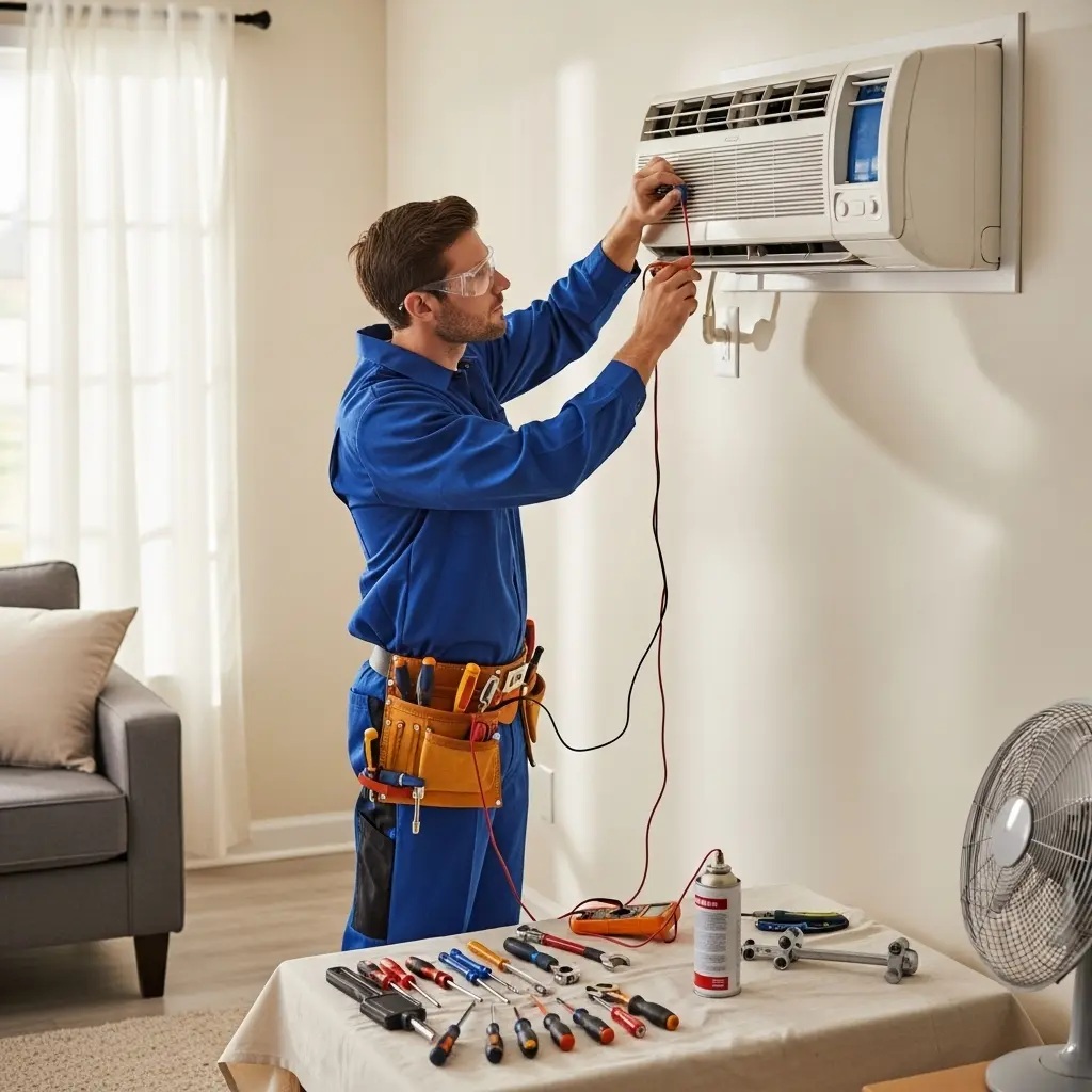 Şereflikoçhisar Dominox Dominox klima gaz dolumu ve bakım – Enerji verimliliği artırıldı. - Teknik servis örneği